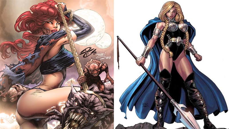 Las 15 hero&iacute;nas m&aacute;s sexys de Marvel