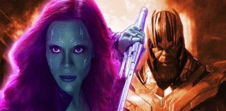 Thanos y Gamora