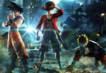 Nuevo Juego anunciado con Goku, Naruto y Luffy juntos para luchar Goku, Naruto y Luffy Jump Force