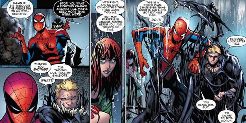 Spider-Man acaba de reunirse con el simbionte VENOM