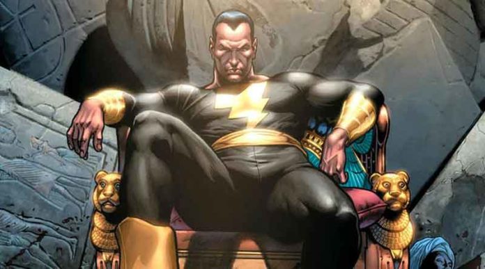 Dwayne Johnson dice que Black Adam 2019 podría filmar a finales de 2019