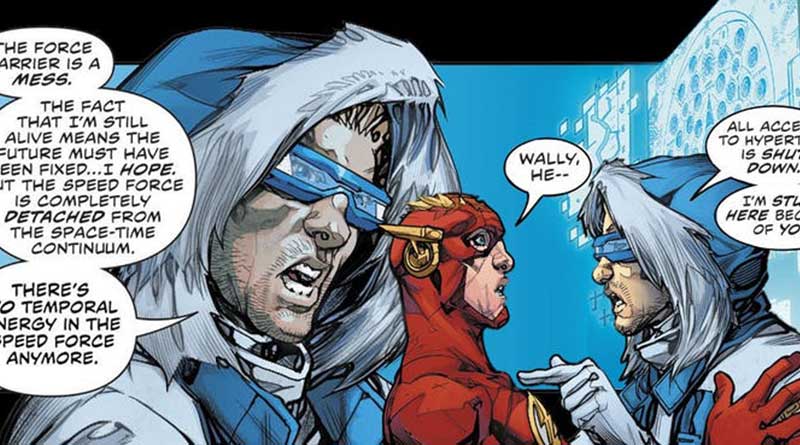 Capitán Cold del futuro y Flash