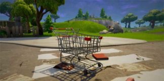 Un jugador de Fortnite saca un absurdo truco con un carrito de compras