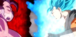 Vegito Blue Kaioken vs Evil Saiyan Dragon Ball Heroes