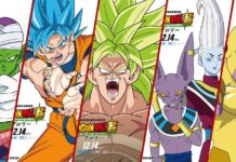 Película de Dragon Ball Super: Broly revela 7 carteles de personajes