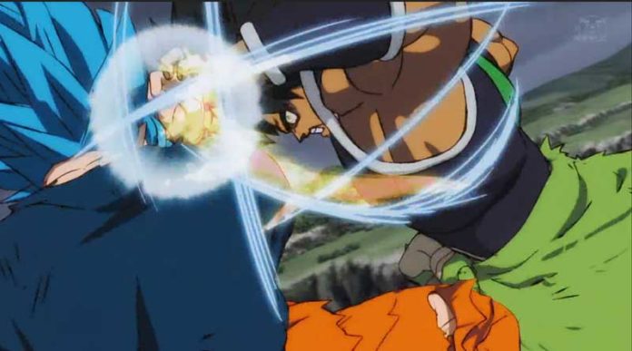 Dragon Ball Super revela escena extendida de lucha Goku vs Broly