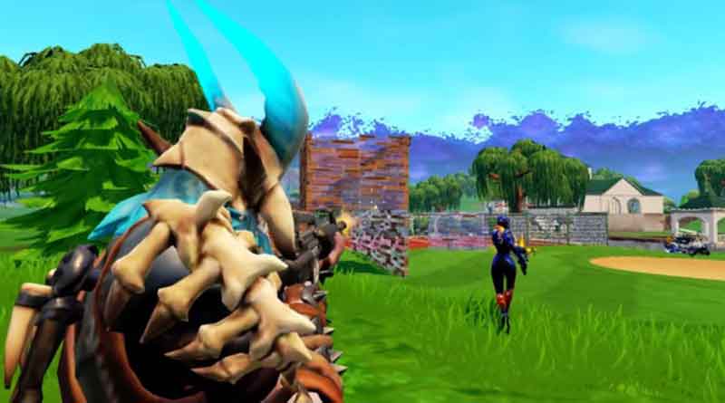 Fortnite Derribar las estructuras enemigas