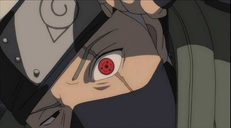 Porque el Sharingan ya no se utiliza para copiar Jutsus en Naruto Shippuden