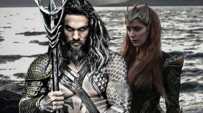 Nueva imagen de Aquaman muestra a Arthur y Mera ante el rey Atlan