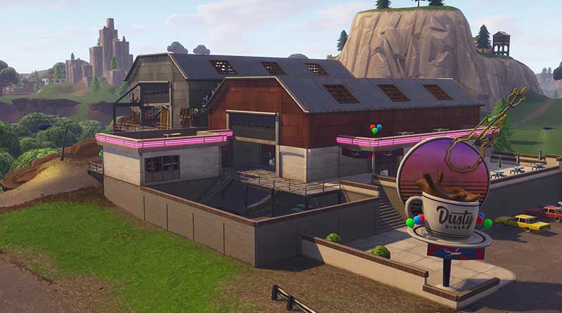 Dusty Divot Fortnite