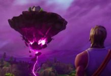 La Isla Flotante de Fortnite se trasladó a áreas corruptas