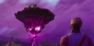 La Isla Flotante de Fortnite se trasladó a áreas corruptas