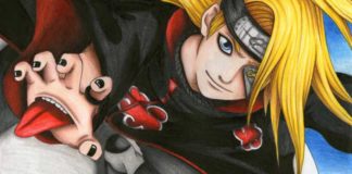 Motivo por el cual Deidara poseía varias bocas en Naruto shippuden