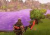 Cubo Fortnite se disuelve en el Lago Loot y hace cambios de superficie