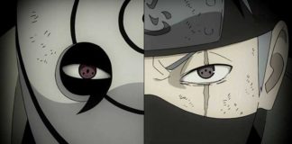 Verdad detrás del Mangekyou Sharingan de Obito en Naruto Shippuden
