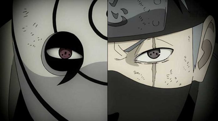 Verdad detrás del Mangekyou Sharingan de Obito en Naruto Shippuden