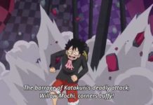 One Piece Episodio 854: El poder Mogura de Katakuri