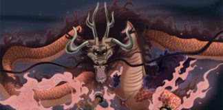 El capítulo se abrirá y la alianza se volverá loca al ver la forma de dragón de Kaido por primera vez. Parece que Kaido conoce los objetivos: Law, Luffy y Zoro o los que destruyeron los tratos de Smile. 