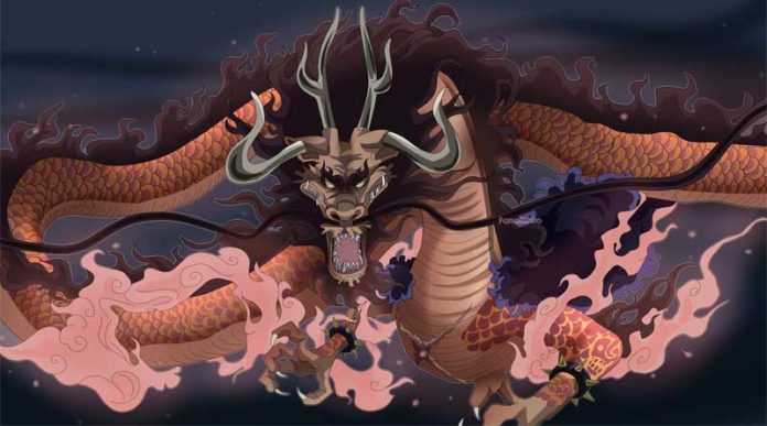 El capítulo se abrirá y la alianza se volverá loca al ver la forma de dragón de Kaido por primera vez. Parece que Kaido conoce los objetivos: Law, Luffy y Zoro o los que destruyeron los tratos de Smile. 
