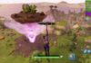 La isla flotante Fortnite impulsada por el cubo, ahora ha llegado a la tercera área dañada cerca de los campos Fatal.