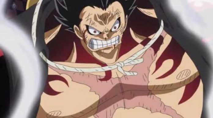 One Piece Episodio 858 - Crisis Otra vez! Gear 4 vs Muso Donuts