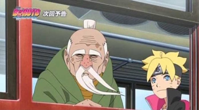 Boruto sigue inconsciente después de haber sido atacado por Mitsuki en el último episodio. Shikadai y Sarada decidieron retirarse y volver a Konoha