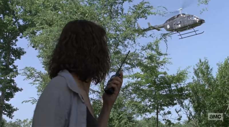 The Walking Dead, Jadis necesita llegar al helic&oacute;ptero