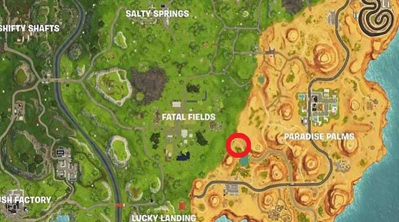 banner oculto de Fortnite