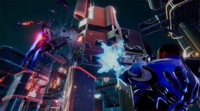 Crackdown 3 lanza material de juego para un solo jugador