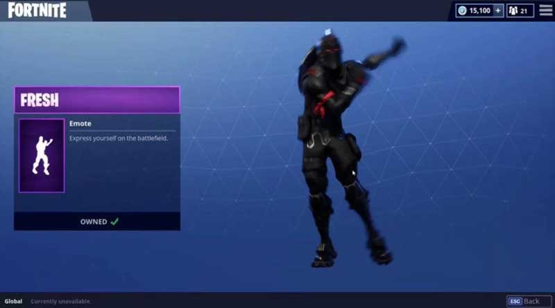 Fortnite demandado por Fresh Prince of Bel-Air Star