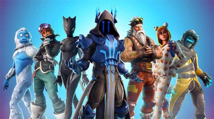 Fugas de Fortnite Muestra el mapa cubierto de nieve