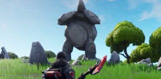 Fortnite: misteriosa formación rocosa se está moviendo