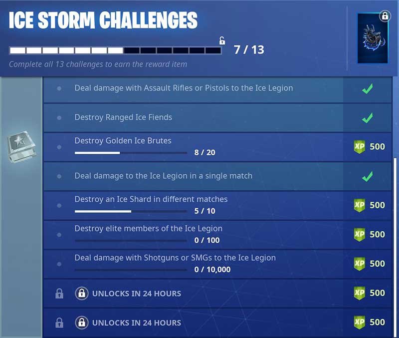 Desaf&iacute;os Fortnite