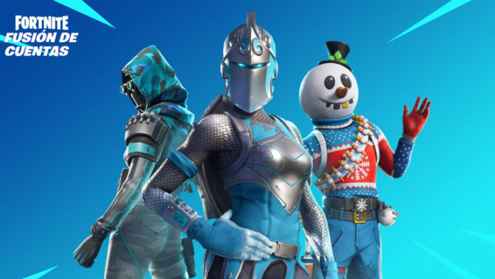 fusión de cuentas de Fortnite