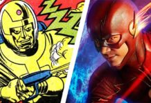 Goldface clásico villano de DC