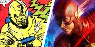 Goldface clásico villano de DC