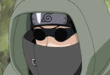 La verdadera razón por la que Shino Aburame siempre usa gafas